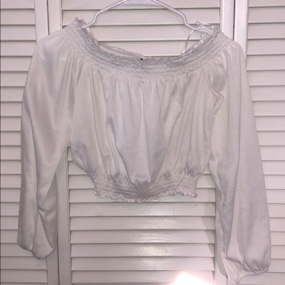Off-the-Shoulder Crop